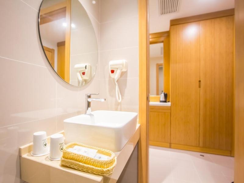 Greentree Inn Wuxi Huishan District Yangshan Town Jiayang Life Plaza Business Hotel Jiaxing Eksteriør bilde